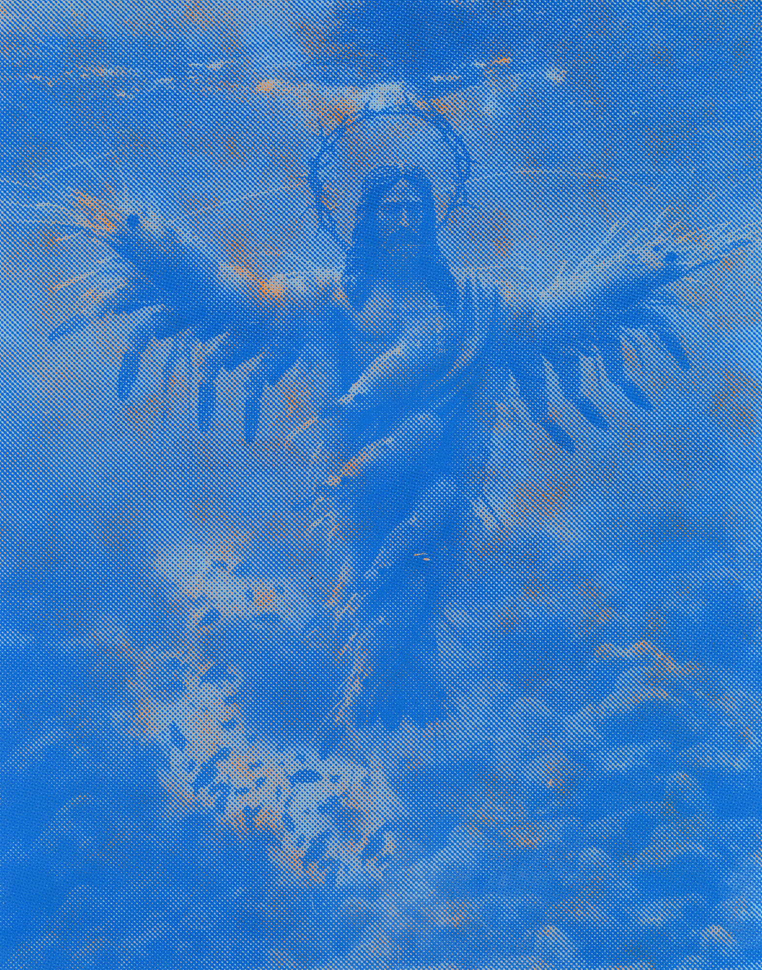 ”Divine Reacts and Comments” Kathryn Combs, screenprint, 11” x 14”, 2025